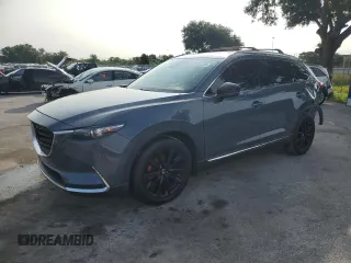 2021 Mazda CX-9 Carbon Edition with VIN JM3TCBDY2M0541872, listed as a Copart auction lot 59167335 with 46,804 mi miles and Salvage title. Bid and sale history available at DreamBid. Image 1.