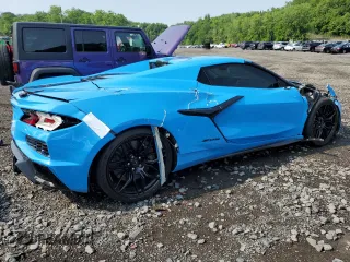 2023 Chevrolet Corvette 3LZ with VIN 1G1YF3D37P5604867, listed as a Copart auction lot 60778945 with 4,758 mi miles and Salvage title. Bid and sale history available at DreamBid. Image 3.