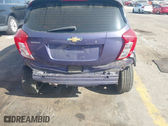2016 Chevrolet Spark LS with VIN KL8CB6SA9GC587221, listed as a IAAI auction lot 41948444 with 96,795 mi miles. Bid and sale history available at carsss.com. Image 6.