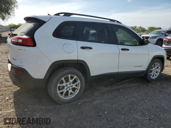 2016 Jeep Cherokee Altitude with VIN 1C4PJLAB2GW291427, listed as a Copart auction lot 52993635 with 129,912 mi miles and Salvage title. Bid and sale history available at DreamBid. Image 3.