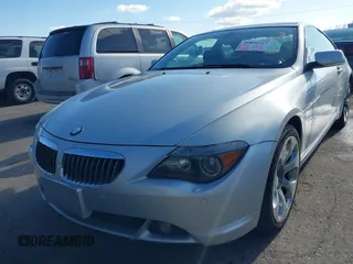 2006 BMW 6 Series 650Ci with VIN WBAEH13456CR49065, listed as a IAAI auction lot 41840327 with 128,451 mi miles. Bid and sale history available at carsss.com. Image 6.