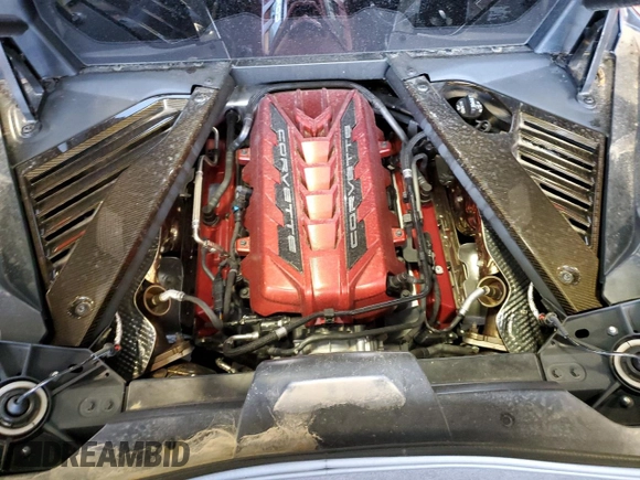 2022 Chevrolet Corvette 2LT with VIN 1G1YB2D49N5100574, listed as a Copart auction lot 60248394 with 6,066 mi miles and Salvage Title. Bid and sale history available at carsss.com. Image 11.