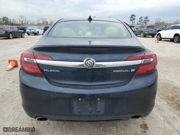2016 Buick Regal Premium II with VIN 2G4GS5GX3G9133565, listed as a Copart auction lot 42529015 with NaN miles and Salvage Title. Bid and sale history available at carsss.com. Image 6.