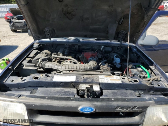 1993 Ford Ranger Splash with VIN 1FTDR15X4PPB62590, listed as a Copart auction lot 53734705 with 92,992 mi miles and Salvage Title. Bid and sale history available at carsss.com. Image 11.