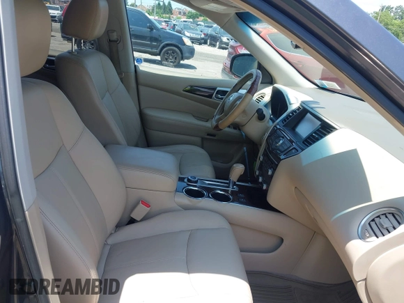 2013 Nissan Pathfinder Platinum with VIN 5N1AR2MM3DC617461, listed as a IAAI auction lot 42602039 with 145,209 mi miles and . Bid and sale history available at DreamBid. Image 5.