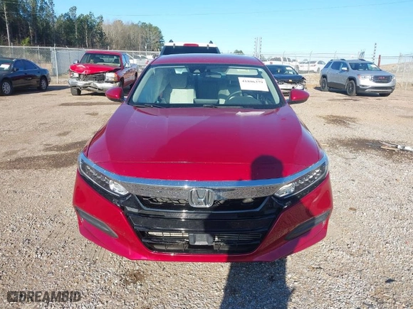 2018 Honda Accord Sedan LX 1.5T with VIN 1HGCV1F14JA054290, listed as a IAAI auction lot 41806379 with 57,006 mi miles. Bid and sale history available at carsss.com. Image 11.