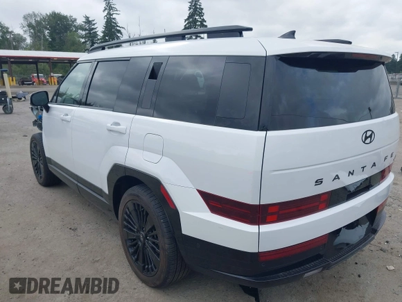 2025 Hyundai Santa Fe Calligraphy with VIN 5NMP5DG12SH017276, listed as a IAAI auction lot 42490129 with 2,089 mi miles and . Bid and sale history available at DreamBid. Image 3.