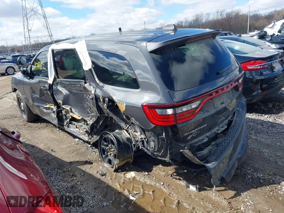 2024 Dodge Durango Pursuit with VIN 1C4RDJFG2RC154758, listed as a IAAI auction lot 41718422 with 95,000 mi miles and . Bid and sale history available at DreamBid. Image 3.