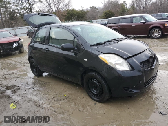 2008 Toyota Yaris with VIN JTDJT923685206123, listed as a Copart auction lot 46846695 with 307,585 mi miles and Salvage Title. Bid and sale history available at DreamBid. Image 4.