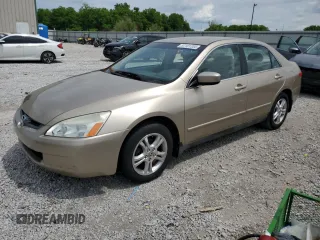 2004 Honda Accord LX z VIN 1HGCM66364A024990, wystawiony jako Copart lot #57101355 z przebiegiem 84 311 mil mil oraz Szkoda całkowita • Salvage title. Historia ofert i sprzedaży dostępna na DreamBid. Obrazek 1.