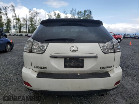2009 Lexus RX 350 with VIN 2T2GK31U89C078178, listed as a Copart auction lot 54021655 with 170,222 mi miles and Salvage Title. Bid and sale history available at DreamBid. Image 6.
