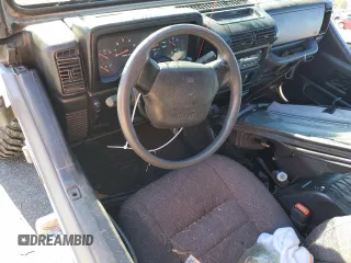 2001 Jeep Wrangler SE with VIN 1J4FA29P71P310653, listed as a Copart auction lot 81682424 with 0 mi miles and Salvage Title. Bid and sale history available at carsss.com. Image 8.