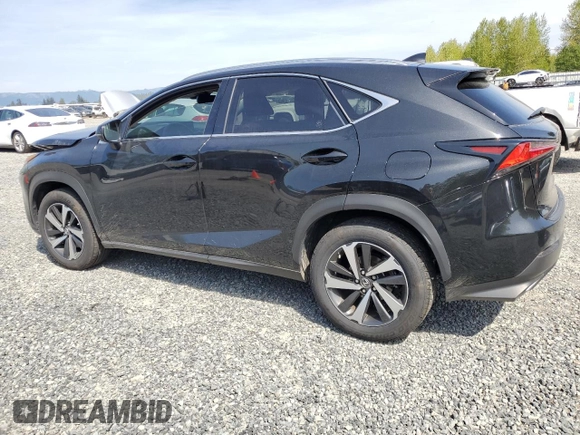 2019 Lexus NX with VIN JTJBARBZ7K2212775, listed as a Copart auction lot 54570085 with 41,946 mi miles and Salvage Title. Bid and sale history available at carsss.com. Image 2.