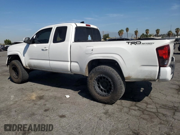 2021 Toyota Tacoma SR with VIN 3TYRX5GNXMT030793, listed as a Copart auction lot 58093425 with 122,039 mi miles and Salvage title. Bid and sale history available at DreamBid. Image 2.
