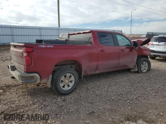 2024 Chevrolet Silverado 1500 LT with VIN 3GCPDDEK6RG295201, listed as a Copart auction lot 76599394 with 0 mi miles and Salvage Title. Bid and sale history available at carsss.com. Image 3.