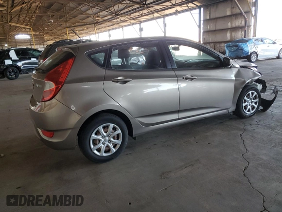 2014 Hyundai Accent GS with VIN KMHCT5AE7EU159461, listed as a Copart auction lot 50651295 with 82,069 mi miles and Salvage Title. Bid and sale history available at carsss.com. Image 3.