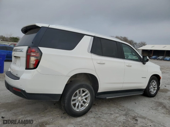 2023 Chevrolet Tahoe LT with VIN 1GNSKNKD5PR299370, listed as a Copart auction lot 47800955 with 40,692 mi miles and Clean Title. Bid and sale history available at carsss.com. Image 3.