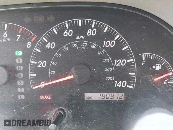 2005 Toyota Camry LE with VIN 4T1BF32K35U590150, listed as a IAAI auction lot 42053337 with 180,627 mi miles and . Bid and sale history available at DreamBid. Image 7.
