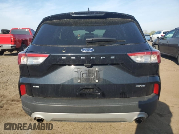 2022 Ford Escape SE with VIN 1FMCU9G65NUB22946, listed as a Copart auction lot 53645415 with 31,167 mi miles and Salvage Title. Bid and sale history available at DreamBid. Image 6.