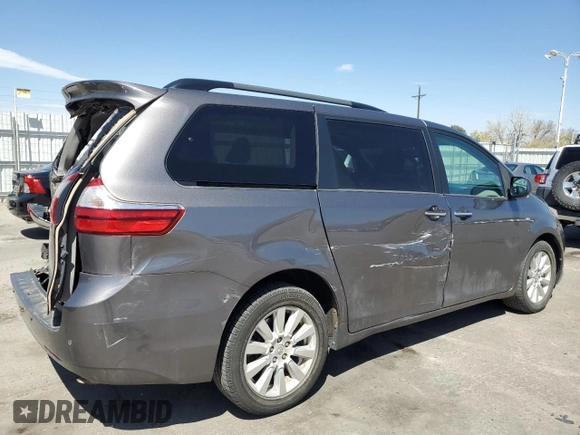 2017 Toyota Sienna with VIN 5TDDZ3DC0HS167688, listed as a Copart auction lot 52880065 with 109,104 mi miles and Salvage Title. Bid and sale history available at DreamBid. Image 3.