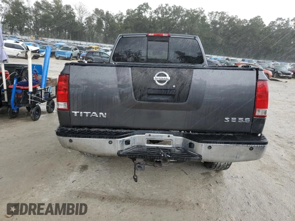 2008 Nissan Titan SE with VIN 1N6BA06A38N305381, listed as a Copart auction lot 41509535 with 273,063 mi miles and Salvage Title. Bid and sale history available at carsss.com. Image 6.