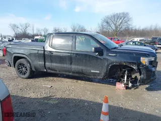 2020 GMC Sierra 1500 Elevation with VIN 1GTU9CED7LZ112265, listed as a IAAI auction lot 41763419 with 56,411 mi miles. Bid and sale history available at carsss.com. Image 14.