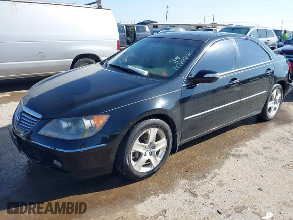 2008 Acura RL Tech Pkg with VIN JH4KB16608C003770, listed as a IAAI auction lot 41862923 with 65,539 mi miles. Bid and sale history available at carsss.com. Image 2.