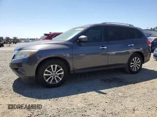 2014 Nissan Pathfinder Platinum with VIN 5N1AR2MN3EC634111, listed as a Copart auction lot 63474745 with 166,393 mi miles and Clean title. Bid and sale history available at DreamBid. Image 1.