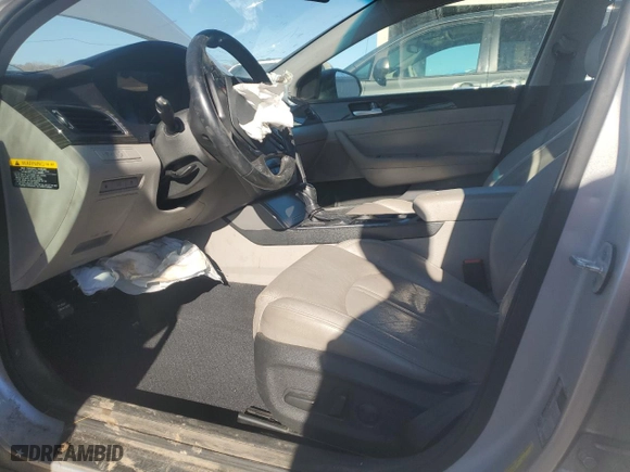 2015 Hyundai Sonata 2.4L Limited with VIN 5NPE34AF5FH155369, listed as a Copart auction lot 80992774 with 184,415 mi miles and Salvage Title. Bid and sale history available at carsss.com. Image 7.
