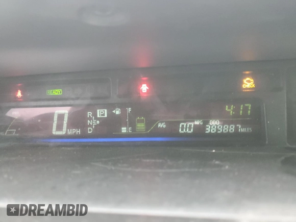 2016 Toyota Prius Two z VIN JTDZN3EU3GJ045007, wystawiony jako Copart lot #45039335 z przebiegiem 389 887 mil mil oraz Czysty tytuł • Clean title. Historia ofert i sprzedaży dostępna na DreamBid. Obrazek 9.