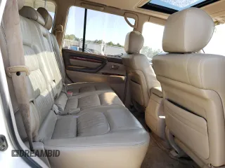 1998 Lexus LX 470 z VIN JT6HT00W3W0021133, wystawiony jako Copart lot #58240065 z przebiegiem 178 185 mil mil oraz Szkoda całkowita • Salvage title. Historia ofert i sprzedaży dostępna na DreamBid. Obrazek 11.
