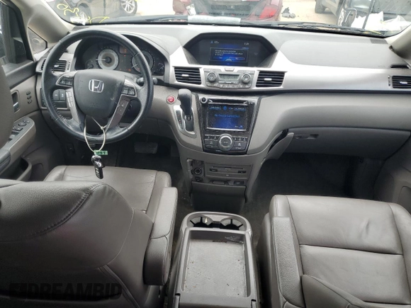 2015 Honda Odyssey Touring Elite с VIN 5FNRL5H98FB071942, выставлен на аукционе Copart как лот 57132464 с пробегом 148 015 миль миль и Списание • Salvage title. История ставок и продаж доступна на DreamBid. Изображение 8.