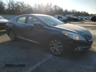 2017 Hyundai Azera with VIN KMHFG4JG4HA580945, listed as a Copart auction lot 89019845 with 161,014 mi miles and Salvage title. Bid and sale history available at DreamBid. Image 4.
