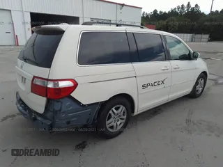 2006 Honda Odyssey EX-L with VIN 5FNRL38756B084148, listed as a IAAI auction lot 41694915 with 164,915 mi miles. Bid and sale history available at carsss.com. Image 4.