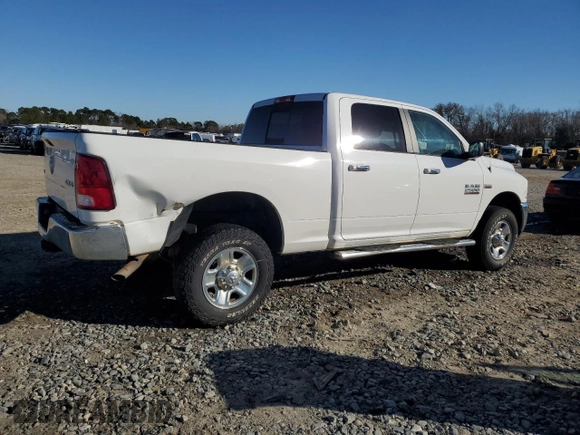 2016 Ram 2500 SLT with VIN 3C6TR5DT9GG303828, listed as a Copart auction lot 88934025 with 191,509 mi miles and Salvage Title. Bid and sale history available at carsss.com. Image 3.