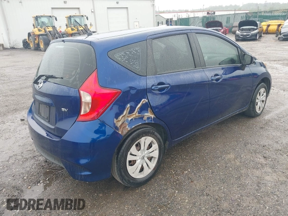 2019 Nissan Note SV z VIN 3N1CE2CP2KL362956, wystawiony jako IAAI lot #42357536 z przebiegiem 84 482 mil mil oraz . Historia ofert i sprzedaży dostępna na DreamBid. Obrazek 4.