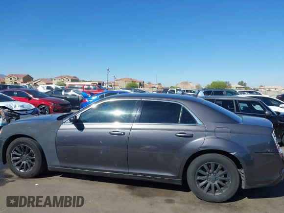 2014 Chrysler 300 with VIN 2C3CCAAG1EH191375, listed as a IAAI auction lot 41867688 with 218,740 mi miles. Bid and sale history available at carsss.com. Image 14.