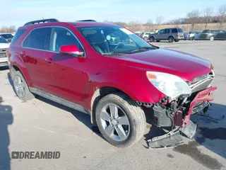 2013 Chevrolet Equinox LT z VIN 2GNALPEK8D6239010, wystawiony jako IAAI lot #41918748 z przebiegiem 137 387 mil mil oraz . Historia ofert i sprzedaży dostępna na DreamBid. Obrazek 1.