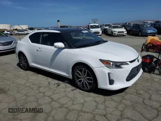 2014 Scion tC z VIN JTKJF5C71E3082375, wystawiony jako Copart lot #56909095 z przebiegiem 140 165 mil mil oraz Szkoda całkowita • Salvage title. Historia ofert i sprzedaży dostępna na DreamBid. Obrazek 4.
