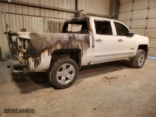 2018 Chevrolet Silverado 1500 LTZ with VIN 3GCUKSEC8JG147190, listed as a Copart auction lot 45591455 with 114,882 mi miles and Salvage Title. Bid and sale history available at carsss.com. Image 3.