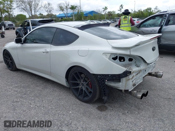 2013 Hyundai Genesis Coupe R-Spec with VIN KMHHU6KJ2DU108081, listed as a IAAI auction lot 41650433 with 80,964 mi miles and . Bid and sale history available at DreamBid. Image 3.