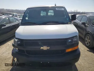 2019 Chevrolet Express Cargo Van with VIN 1GCWGBFP1K1191639, listed as a Copart auction lot 46306804 with 88,947 mi miles and Salvage Title. Bid and sale history available at carsss.com. Image 5.