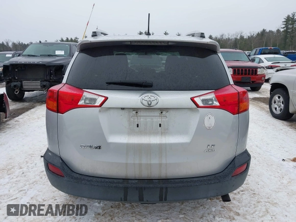 2015 Toyota RAV4 LE with VIN 2T3BFREV1FW242591, listed as a IAAI auction lot 41474610 with 107,577 mi miles. Bid and sale history available at carsss.com. Image 16.