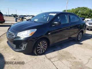 2019 Mitsubishi Mirage ES z VIN ML32F3FJXKHF09449, wystawiony jako Copart lot #54693215 z przebiegiem 72 433 mil mil oraz Szkoda całkowita • Salvage title. Historia ofert i sprzedaży dostępna na DreamBid. Obrazek 1.