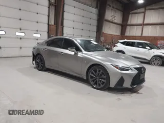 2022 Lexus IS 350 F Sport with VIN JTHGZ1E21N5026846, listed as a IAAI auction lot 42103720 with 49,500 mi miles and . Bid and sale history available at DreamBid. Image 1.