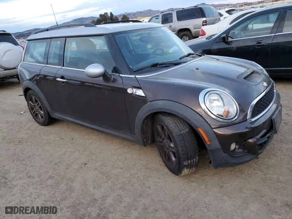 2012 MINI Cooper Clubman S with VIN WMWZG3C54CTY37751, listed as a Copart auction lot 87639445 with NaN miles and Clean Title. Bid and sale history available at carsss.com. Image 4.