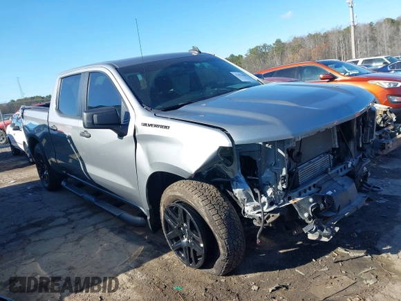 2024 Chevrolet Silverado 1500 Custom with VIN 1GCPDBEK4RZ233798, listed as a IAAI auction lot 41073685 with 33,194 mi miles and . Bid and sale history available at DreamBid. Image 13.