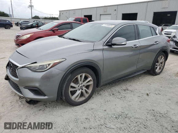 2017 Infiniti QX30 Sport with VIN SJKCH5CP6HA034278, listed as a Copart auction lot 71745634 with 133,653 mi miles and Salvage Title. Bid and sale history available at carsss.com. Image 1.