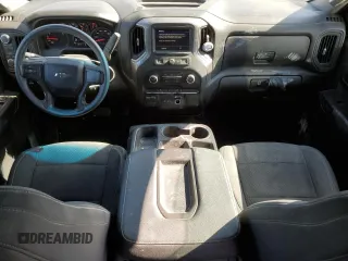 2021 Chevrolet Silverado 1500 Custom Trail Boss with VIN 1GCPYCEF3MZ352934, listed as a Copart auction lot 48747415 with 56,017 mi miles and Salvage Title. Bid and sale history available at DreamBid. Image 8.