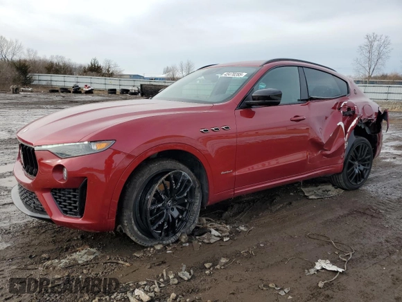 2020 Maserati Levante GranSport with VIN ZN661XUS6LX343661, listed as a Copart auction lot 45470285 with 27,099 mi miles and Salvage Title. Bid and sale history available at carsss.com. Image 1.